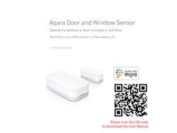 2026-sensor De Puerta Y Ventana Aqara Zigbee Conexión Inalámbrica Control App Dispositivos Inteligentes Hogar Compatible Con Android Ios