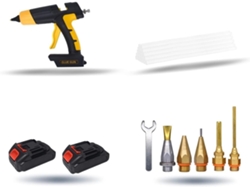 Pistolet À Colle Chaude Sans Fil Avec Termostato Pantalla Numérique Batería Reemplazable Utilizador