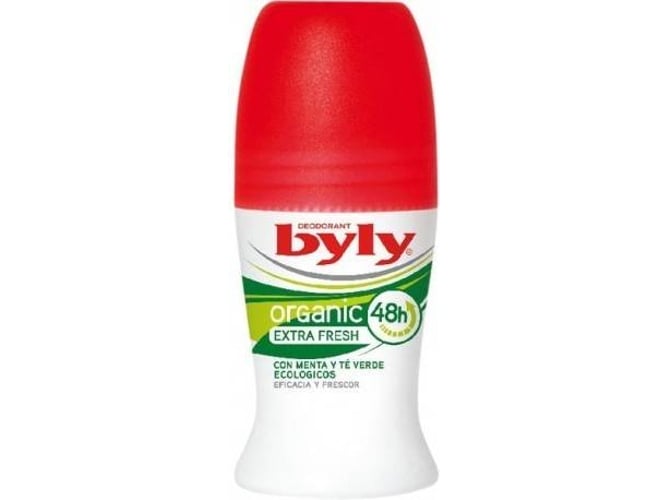 Desodorante BYLY Organic Extra Fresh Desodorante Roll-On (50 ml)