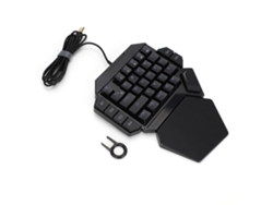 Teclado Mecánico Rgb De Una Mano Con Función De Definición De Macros Para Juegos
