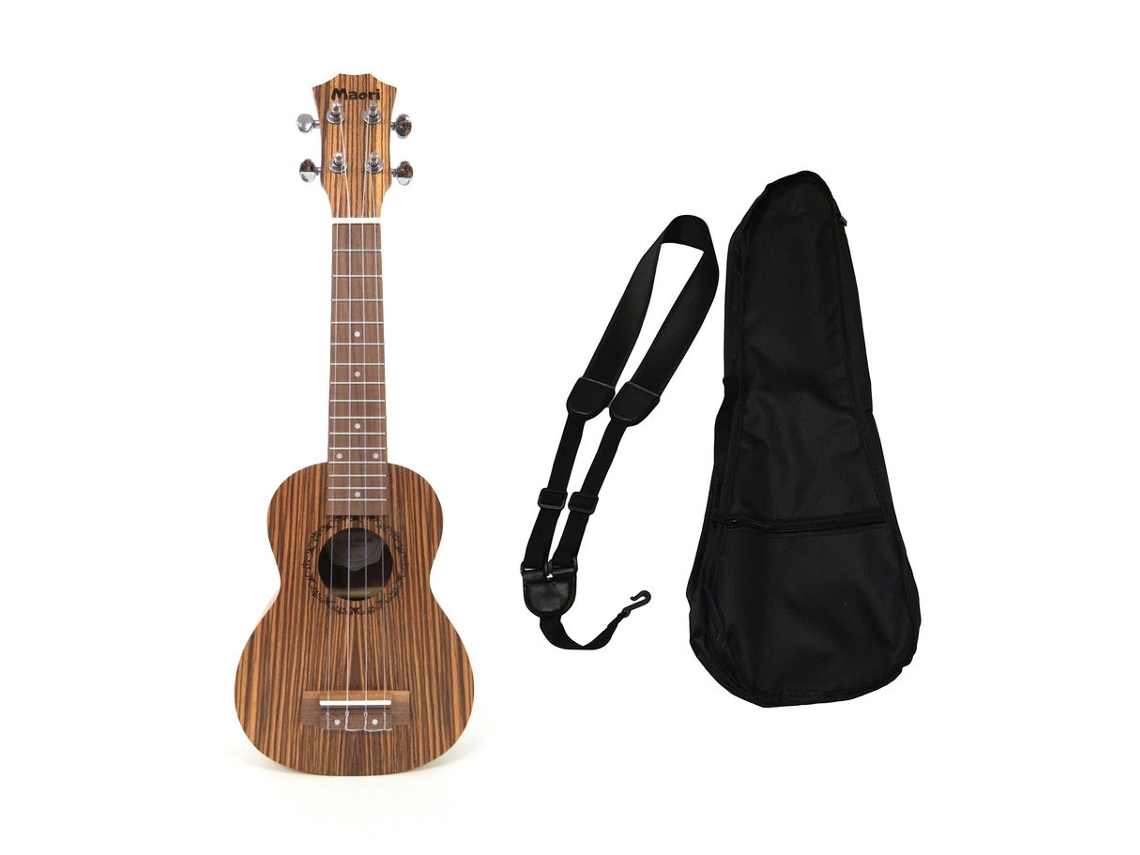 Ukelele Soprano Sapele Wk 1s Pack MAORI