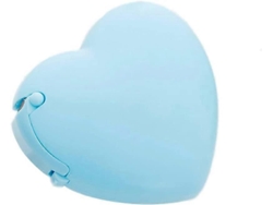 Dispensador de cinta adhesiva azul, dispensador de cinta adhesiva con forma de corazón