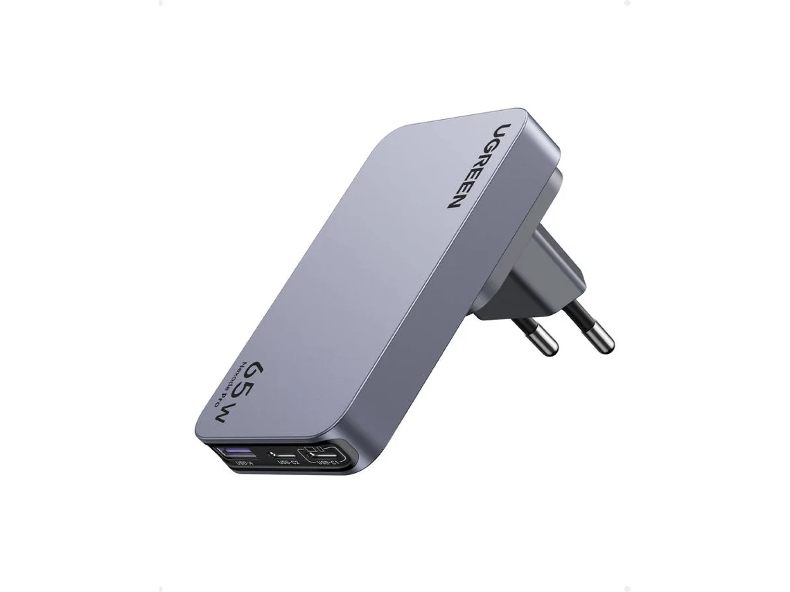 Power Bank UGREEN X753 Nexode Pro (1 Puerto USB-A - 2 Puertos USB-C - Gris)