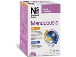 Complemento Alimentar NUTRITIONAL SYSTEM Menopausa (60 comprimidos)