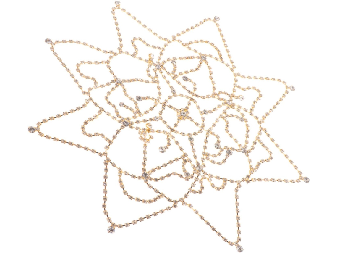 Tiara De Corrente Elegante, Acessório Perfeito Para Decoração De Casamentos E Ocasiões Especiais.