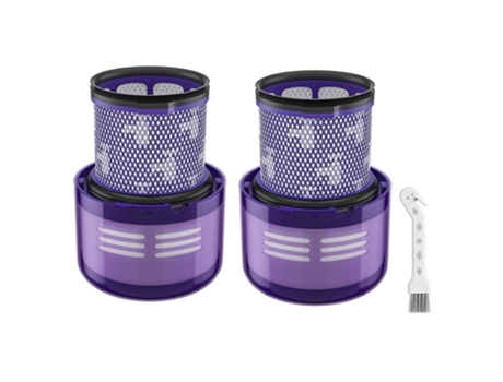 2 peças de filtro hepa laváveis para dyson v10 versão leve
