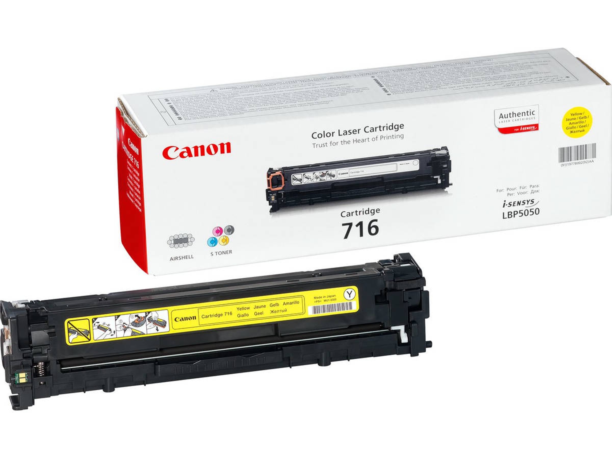 Toner CANON 716 Y