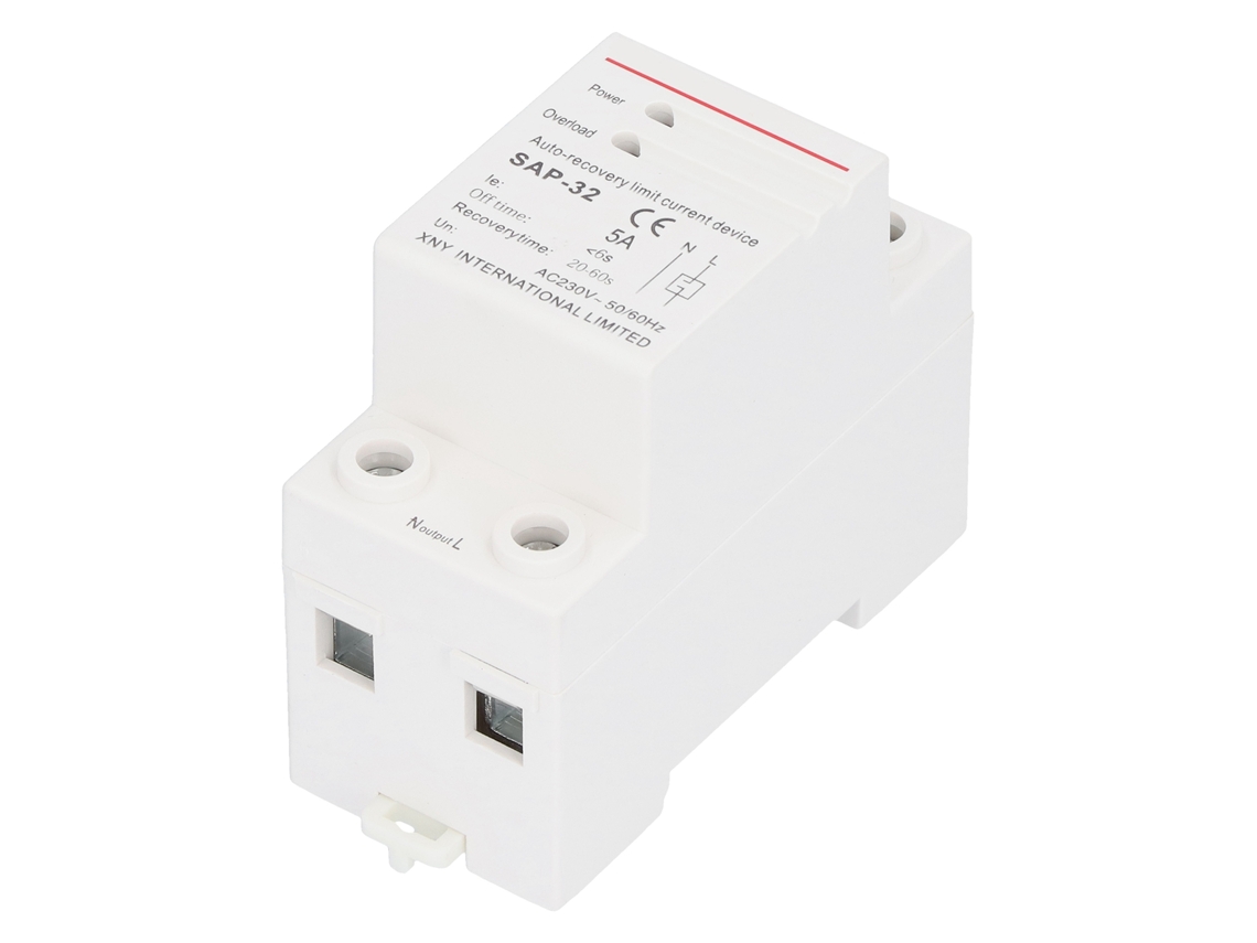 Dispositivo De Protección Contra Sobretensión Y Subtensión Con Recuperación Automática Sap-32 230v