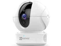 Cámara IP Wi-Fi HD de 1080p de 2,4 GHz con Alexa, Google Home, visión nocturna, modo de privacidad, audio bidireccional, seguimiento de movimiento, color blanco. Bestvite