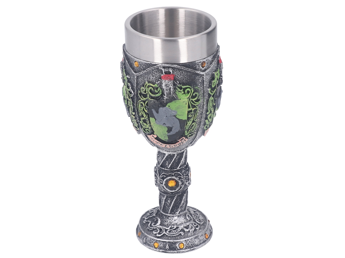 Taza decorativa, resina, colección de película de acero inoxidable