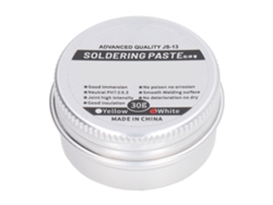 Pasta De Soldadura Rosinada, Fundente Para Soldadura A Baja Temperatura, Sin Necesidad De Limpieza, Accesorios De Soldadura, Color Blanco, 30 G.