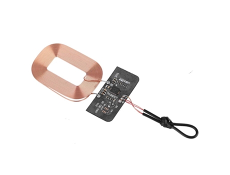 Módulo Transmissor de Cargador Sem Fio Padrão Qi 3 Bobinas Proteção Multinível Ampla Compatibilidade Microinterface Universal