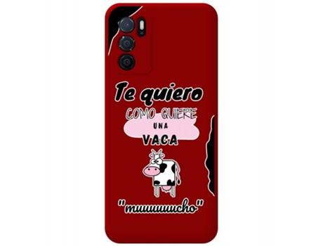 Carcasa Oppo A16 / A16s TUMUNDOSMARTPHONE Silicona Líquida Dibujos Rojo