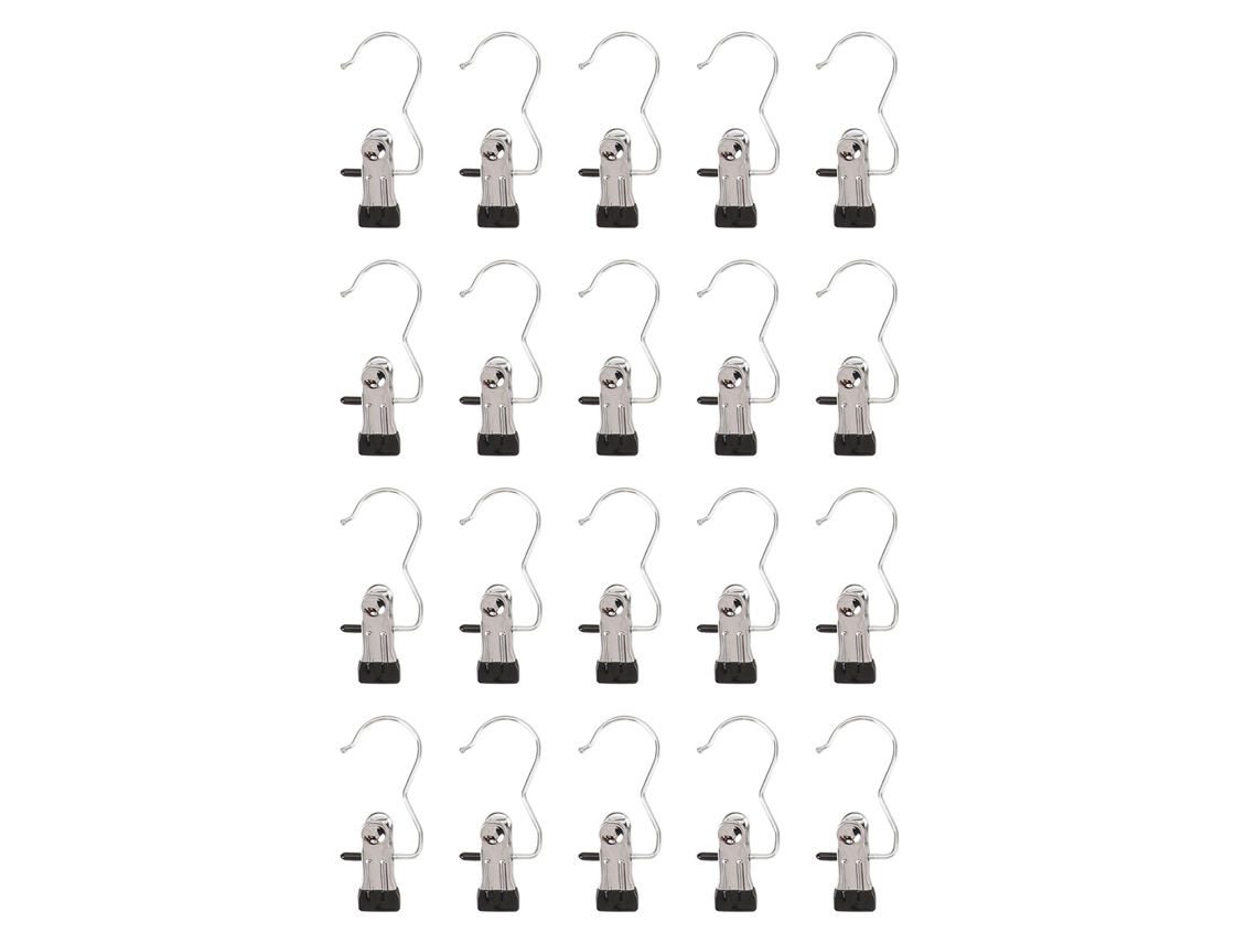 20 Clips Para Organizar Leggings Colgantes Para Armario, Capacidad Grande, Material Premium