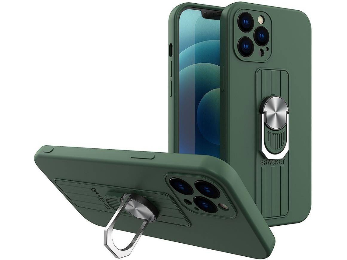 Funda Samsung Galaxy A22 LMOBILE Lisa (Verde Oscuro)
