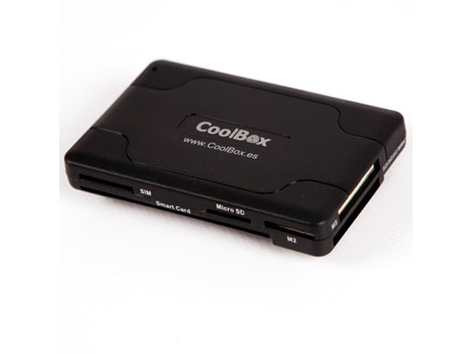 Lector de Tarjetas COOLBOX CRE-065 USB 2.0 Negro