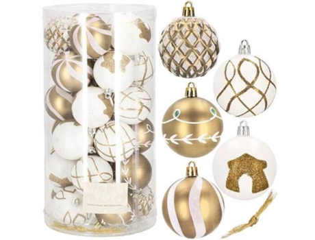 Bolas de Árbol de Navidad 30 Piezas