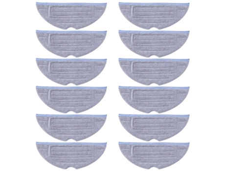 Acessórios de Aspirador 12 paños de fregona para S7 S7+ S7 Maxv S7 Maxv Plus S7 Maxv Ultra Q7 Max+ Series es