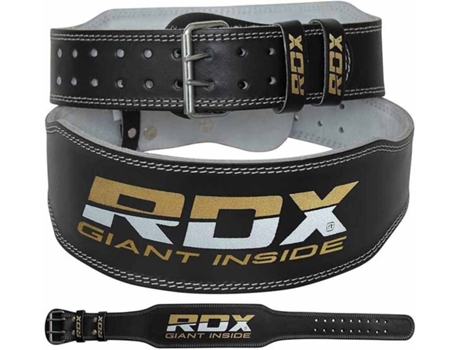 Banda de Cintura RDX SPORTS Piel 4´´ (Tamaño M)