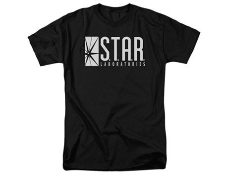 Camiseta ROCKINSTONE Flash STAR Laboratories DC Comics (L)