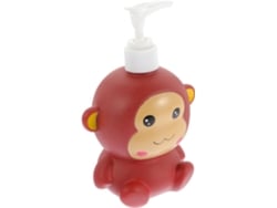 Dispensador De Loção De Plástico Antiderrapante, 300ml, Formato De Macaco,, Design Decorativo E, Sabonete Líquido Para