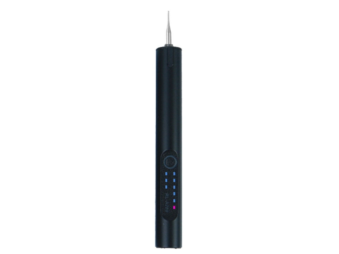 Bolígrafo de grabado manual pequeño para pulido eléctrico Mdug (negro)