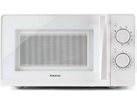Microondas TAURUS Ready White (20 L - Con Grill - Blanco)