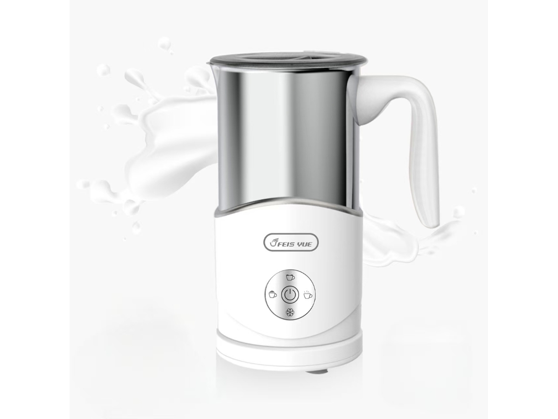 Vylara Máquina De Leite Multifuncional Destacável Para Aquecer E Bater Leite, Preparar Café