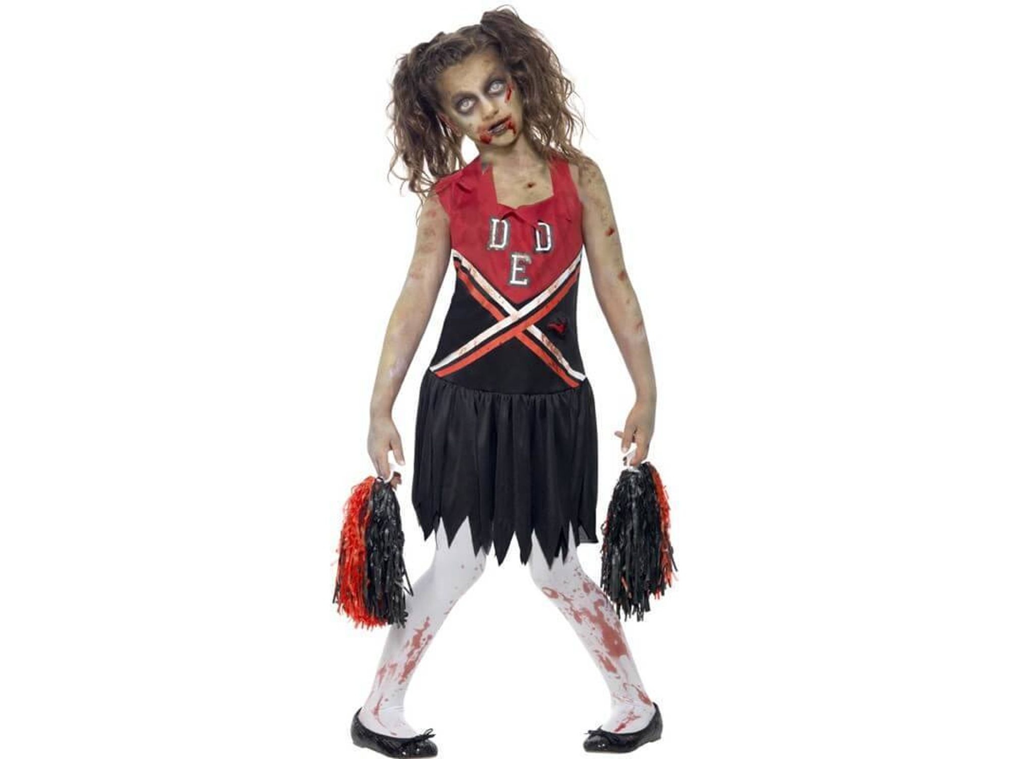 Disfraz de Niña DISFRAZZES Animadora Zombi (Talla: Talla Universal)