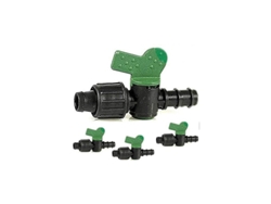 Pack 10 X Llave De Paso Cinta Goteo 16Mm A Tubo Goteo 16Mm SUINGA