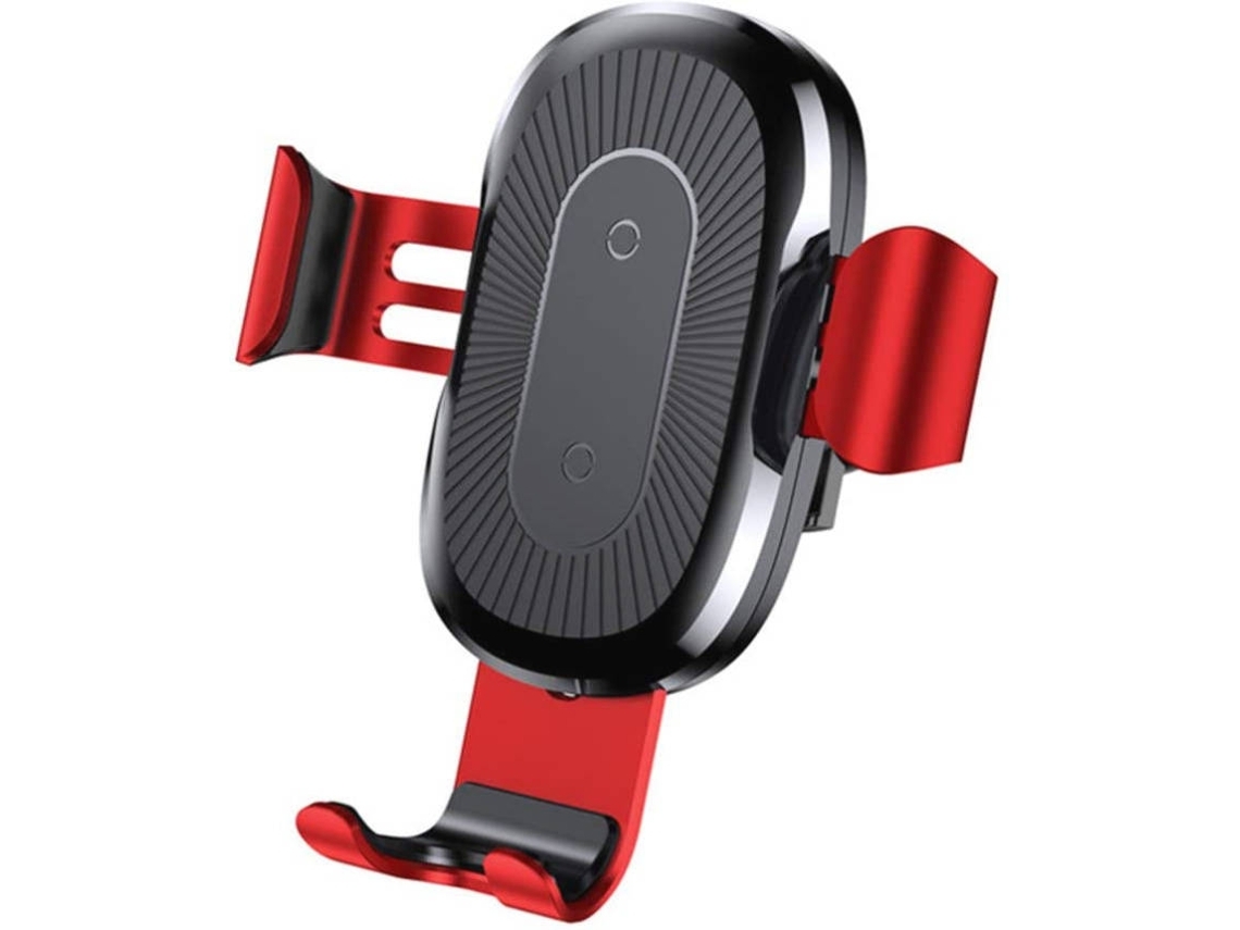 Cargador Sem Carro Qi Fast Ventilador YIZHOOD Rojo