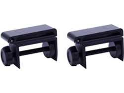 Soporte De Metal Negro De 2 Piezas Para Auriculares, Diseño Práctico De Escritorio Para Auriculares Y Audífonos Para Juegos.