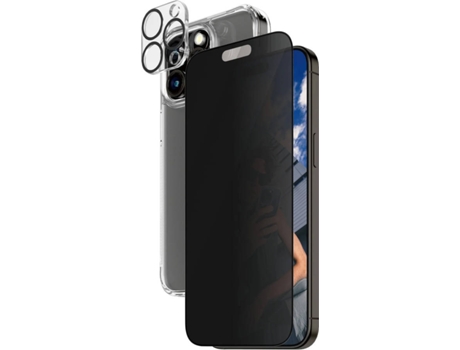 Kit Privacidade PANZERGLASS Apple iPhone 15 Pro Max 3 em 1 (B1175+P2812)