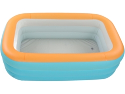 Piscina Inflable Plegable Almacenamiento Patio Familiar