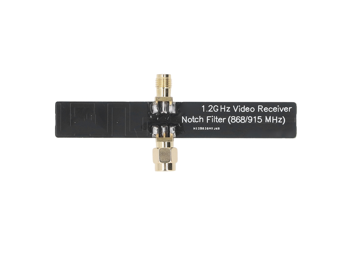 Filtro De Muesca Vrx Abs De 868 Mhz, 915 Mhz Y 1,2-1,3 Ghz Para Transmisión De Imágenes Y Monitorización Remota.