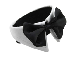 2026-corbata De Lazo Para Perros Ajustable Collar De Perro Para Bodas Fiestas Hecho A Mano Talla L 55.8-63.5 Cm