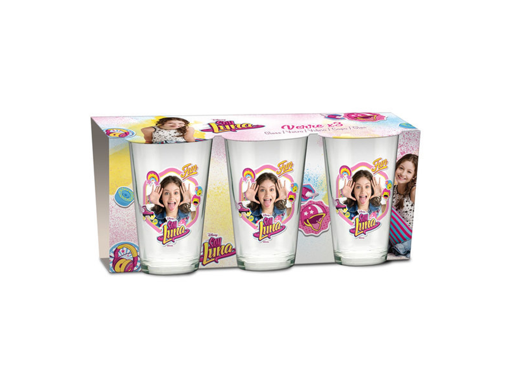 Conjunto 3 Vasos SOY LUNA 23.7 cl