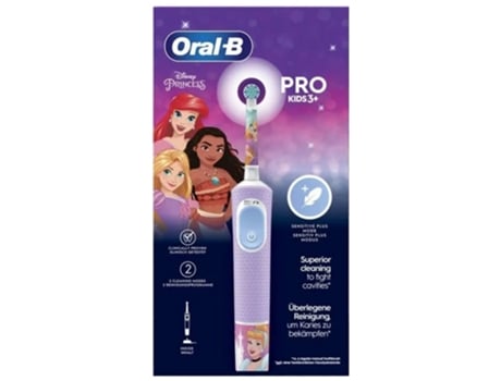 ORAL-B Pro Kids 3 Años Cepillo de Dientes Eléctrico Modelo : Princesas
