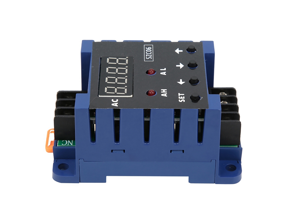 Amperímetro digital de CA 2026dz Szc06, rango de 0,3 a 50 A, relé de retardo de alarma, detector, 110 V CA, suministros industriales