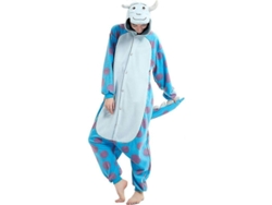 Pijama De Animal Para Adultos Onesie Halloween Navidad Suave Poliéster Con Bolsillos Regalo Pequeño Sulley Sullivan