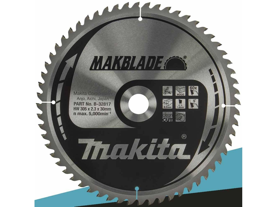 Sierra circular 305x30x60z Makblade Wood Makita