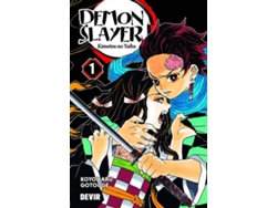 Libro Demon Slayer 01 Crueldade de Koyoharu Gotouge (Portugués)