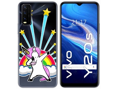 Carcasa Vivo Y20s / Y11s TUMUNDOSMARTPHONE Dibujos Transparente Multicolor