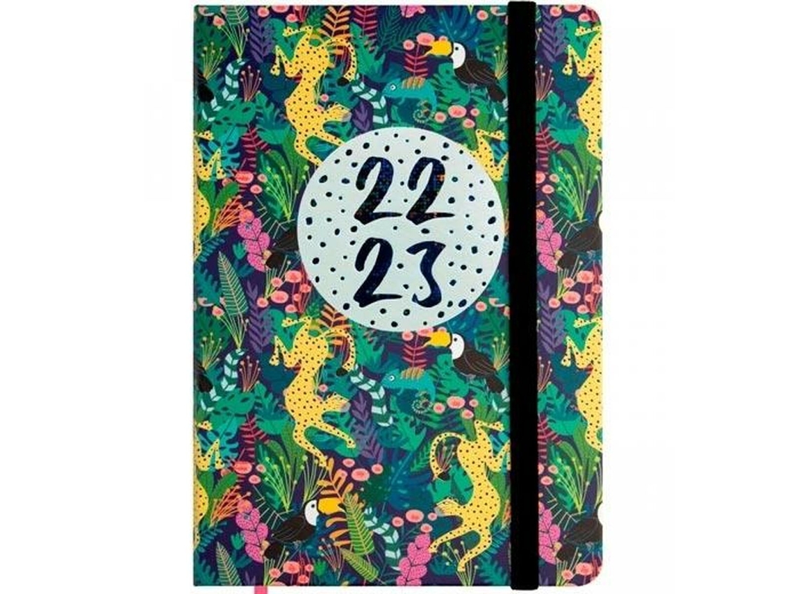 Agenda FINOCAM 2022-2023 12,2 x 17,2 x 1,4 cm Multicolor