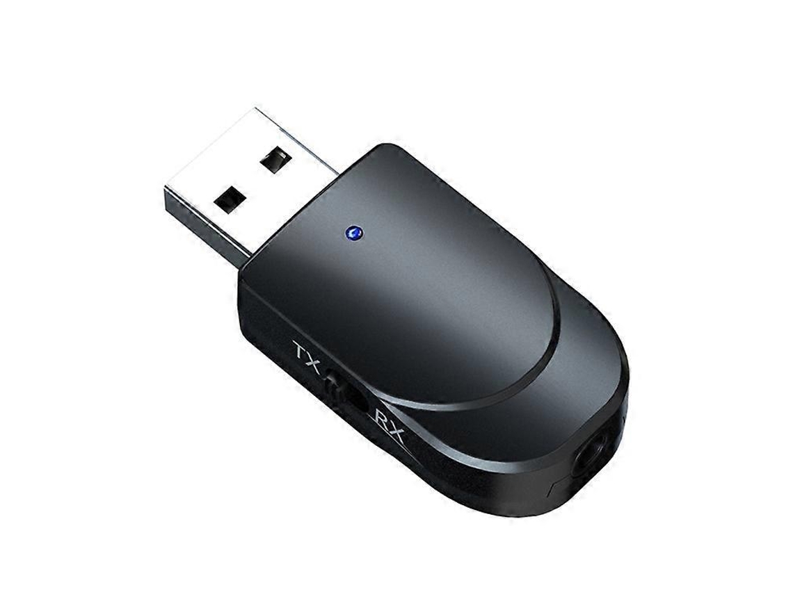 Receptor y transmisor de audio Bluetooth 5.0 Kn330 2 en 1 Receptor Bluetooth 5.0 Transmisor de audio de 3,5 mm Rosewell