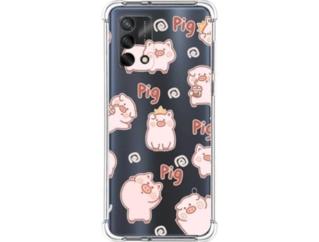 Carcasa Oppo A74 4G TUMUNDOSMARTPHONE Cerdos Multicolor