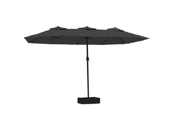 Sombrilla VIDAXL Antracita (449x245 cm)