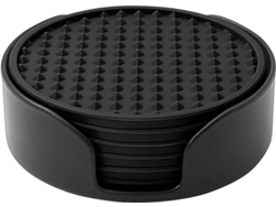 Posavasos de silicona antideslizantes para tazas con forma de montaña | Posavasos con soporte | Posavasos redondos con Slowmoose