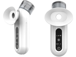 Innovador humectante para ojos y rostro con vapor caliente. Compresa doble fría y caliente. 3 niveles de temperatura 38-42 °C. Blanco. Bestvite.