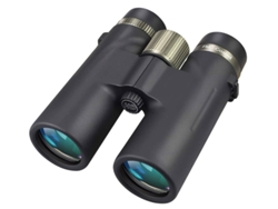 Binoculares 12x42 HD compactos IP68 para observación de aves, senderismo, caza, turismo, rueda de enfoque, estuche metálico doble, color negro Yizhood